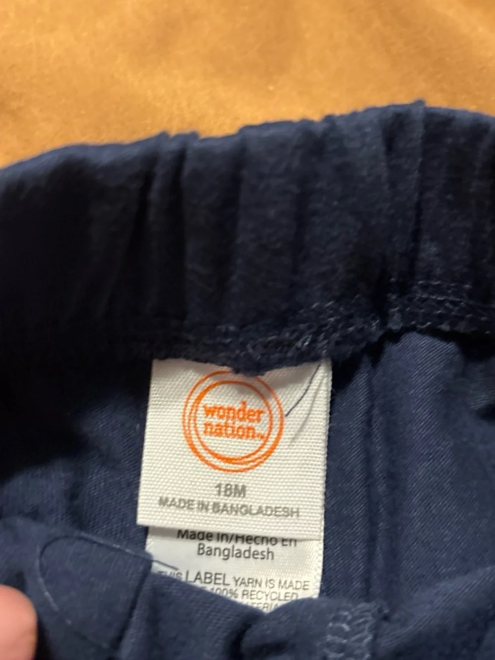 wonder nation Navy Pull-On Leggings for Kids